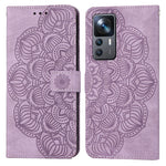 Custodia per cellulare in pelle flip goffrata con mandala, For vivo Y16, For vivo Y22s, For Xiaomi Redmi A1, For Xiaomi 12T / 12T Pro / Redmi K50 Ultra