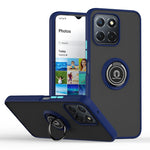 Custodia per telefono Q Shadow 1 serie TPU + PC con anello, For Honor X8 5G, For vivo Y35