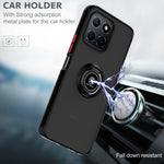 Custodia per telefono Q Shadow 1 serie TPU + PC con anello, For Honor X8 5G, For vivo Y35