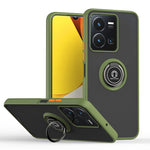 Custodia per telefono Q Shadow 1 serie TPU + PC con anello, For Honor X8 5G, For vivo Y35