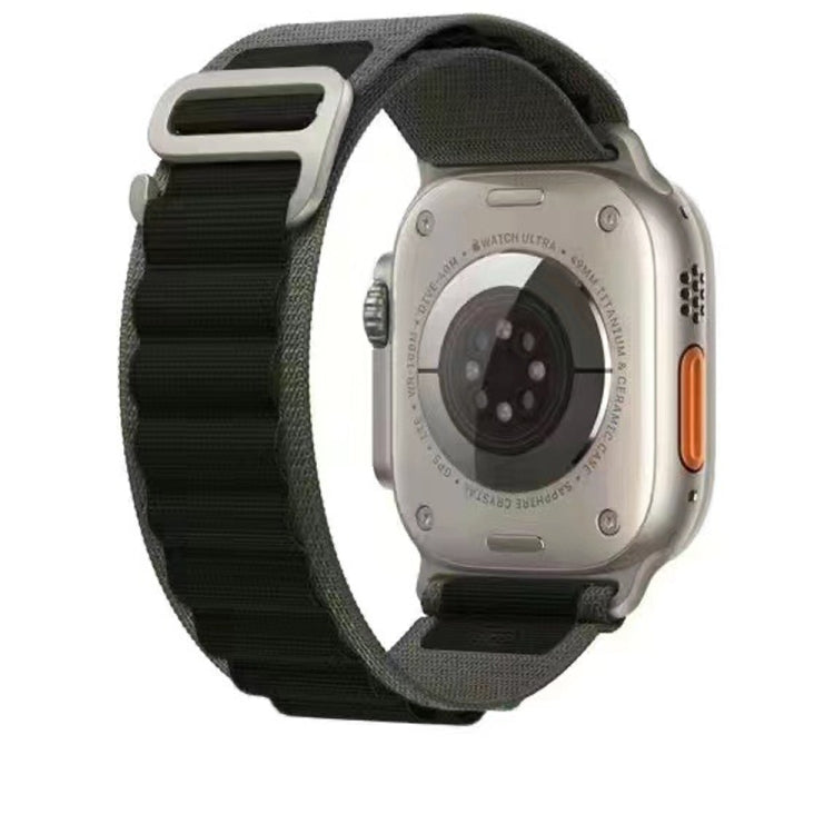 Cinturino in nylon bicolore traspirante per Apple Watch, Ultra 49mm / Series 8&7 45mm / SE 2&6&SE&5&4 44mm / 3&2&1 42mm, Series 8&7 41mm / SE 2&6&SE&5&4 40mm / 3&2&1 38mm