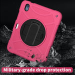 Custodia per tablet in silicone e PC con presa rotante, For iPad 10th 10.9 2022