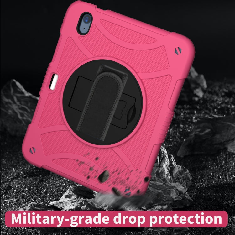 Custodia per tablet in silicone e PC con presa rotante, For iPad 10th 10.9 2022