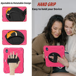 Custodia per tablet in silicone e PC con presa rotante, For iPad 10th 10.9 2022