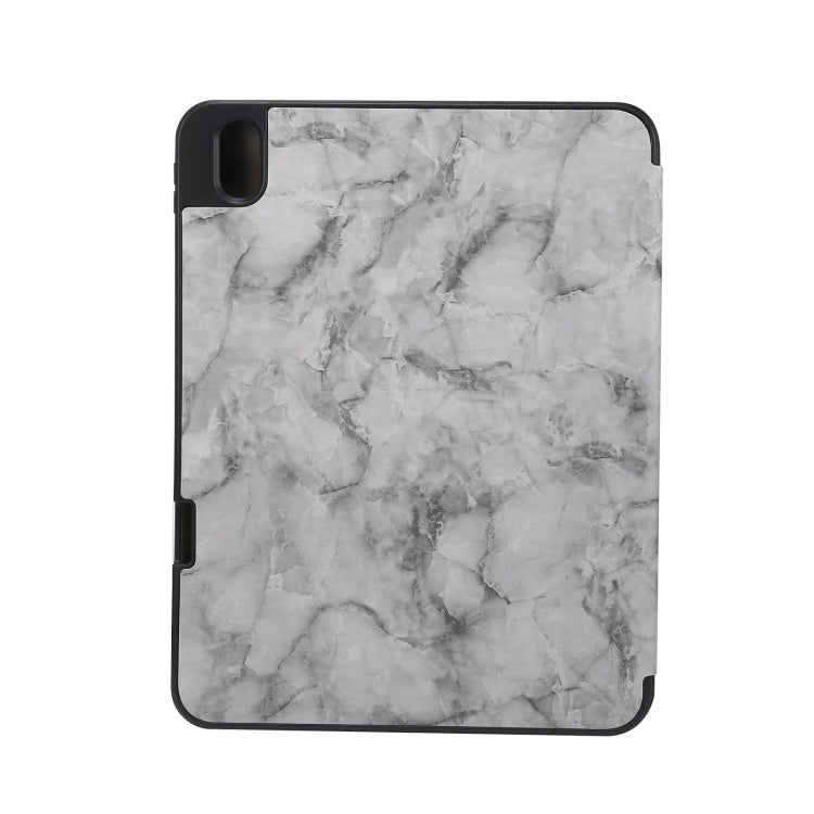 Custodia protettiva per tablet con struttura in marmo tripla con slot per penna, For iPad 10th Gen 10.9 2022