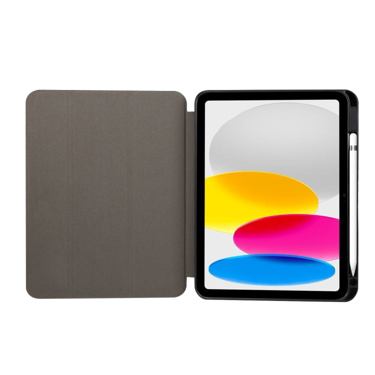 Custodia protettiva per tablet con struttura in marmo tripla con slot per penna, For iPad 10th Gen 10.9 2022