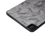 Custodia protettiva per tablet con struttura in marmo tripla con slot per penna, For iPad 10th Gen 10.9 2022