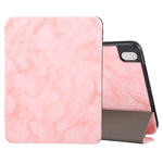 Custodia protettiva per tablet con struttura in marmo tripla con slot per penna, For iPad 10th Gen 10.9 2022