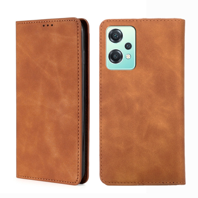 Custodia per telefono in pelle con vibrazione orizzontale magnetica Skin Feel, For Motorola Moto E32 India/E22s 4G Global, For OPPO A17, For OPPO K10x 5G, For Realme C33 4G