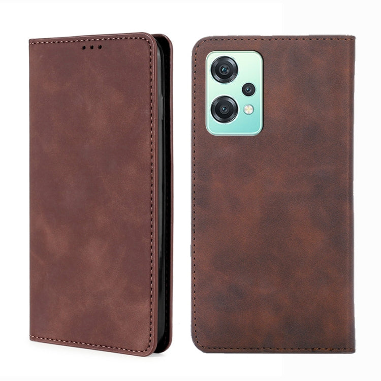 Custodia per telefono in pelle con vibrazione orizzontale magnetica Skin Feel, For Motorola Moto E32 India/E22s 4G Global, For OPPO A17, For OPPO K10x 5G, For Realme C33 4G