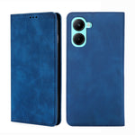 Custodia per telefono in pelle con vibrazione orizzontale magnetica Skin Feel, For Motorola Moto E32 India/E22s 4G Global, For OPPO A17, For OPPO K10x 5G, For Realme C33 4G