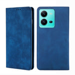 Custodia per telefono in pelle con vibrazione orizzontale magnetica Skin Feel, For vivo V25 5G/V25e 5G/X80 Lite, For vivo Y16 4G/Y02s 4G, For vivo Y55 4G, For Samsung Galaxy A04s