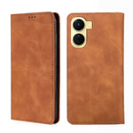 Custodia per telefono in pelle con vibrazione orizzontale magnetica Skin Feel, For vivo V25 5G/V25e 5G/X80 Lite, For vivo Y16 4G/Y02s 4G, For vivo Y55 4G, For Samsung Galaxy A04s