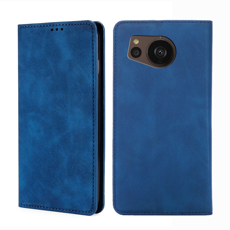 Custodia per telefono in pelle con vibrazione orizzontale magnetica Skin Feel, For Sharp Aquos sense7 Plus, For Xiaomi Civi 2 5G, For Xiaomi Poco M5 4G