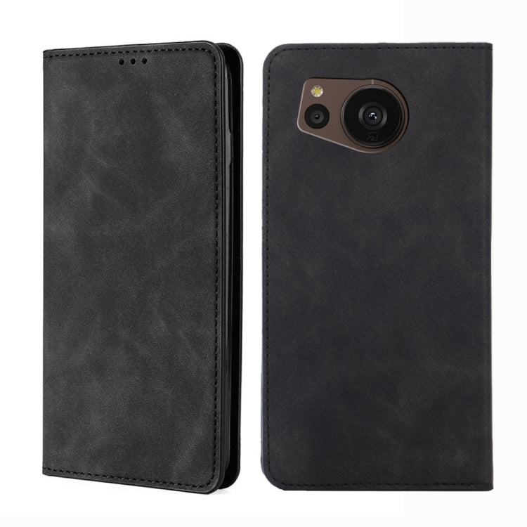 Custodia per telefono in pelle con vibrazione orizzontale magnetica Skin Feel, For Sharp Aquos sense7 Plus, For Xiaomi Civi 2 5G, For Xiaomi Poco M5 4G
