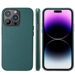 Custodia per telefono con cover posteriore in PU a grana di agnello, For iPhone 14 Pro Max, For iPhone 13 mini, For iPhone 13 Pro, For iPhone 13 Pro Max
