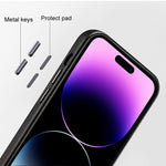 Custodia per telefono con cover posteriore in PU a grana di agnello, For iPhone 14 Pro Max, For iPhone 13 mini, For iPhone 13 Pro, For iPhone 13 Pro Max