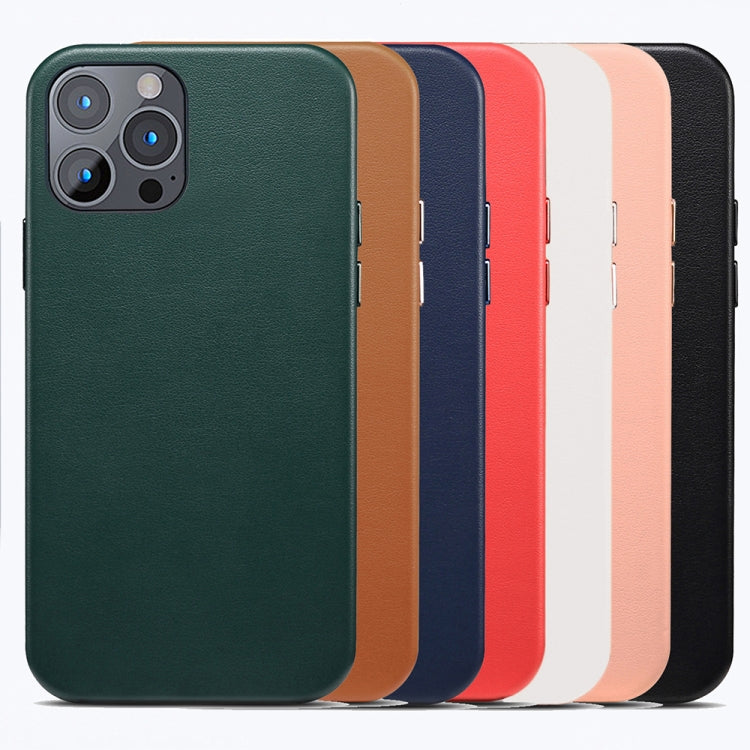 Custodia per telefono con cover posteriore in PU a grana di agnello, For iPhone 14 Pro Max, For iPhone 13 mini, For iPhone 13 Pro, For iPhone 13 Pro Max