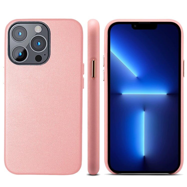 Custodia per telefono con cover posteriore in PU a grana di agnello, For iPhone 14 Pro Max, For iPhone 13 mini, For iPhone 13 Pro, For iPhone 13 Pro Max