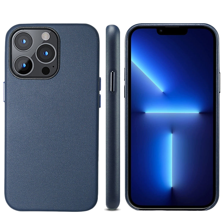 Custodia per telefono con cover posteriore in PU a grana di agnello, For iPhone 14 Pro Max, For iPhone 13 mini, For iPhone 13 Pro, For iPhone 13 Pro Max