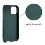 Custodia per telefono con cover posteriore in PU a grana di agnello, For iPhone 12 / 12 Pro, For iPhone 12 Pro Max, For iPhone 11 Pro