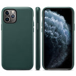 Custodia per telefono con cover posteriore in PU a grana di agnello, For iPhone 12 / 12 Pro, For iPhone 12 Pro Max, For iPhone 11 Pro
