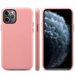Custodia per telefono con cover posteriore in PU a grana di agnello, For iPhone 11 Pro Max