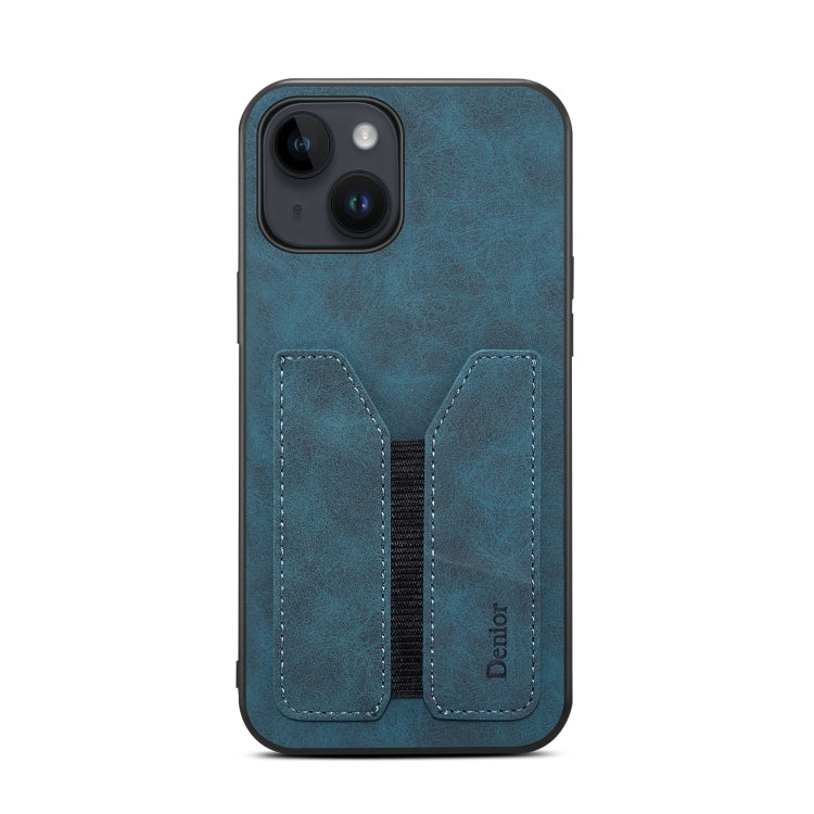 Denior DV Elastic Card PU Custodia per telefono con cover posteriore, For iPhone 14, For iPhone 14 Plus, For iPhone 14 Pro, For iPhone 14 Pro Max, For iPhone 13 mini, For iPhone 13