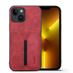 Denior DV Elastic Card PU Custodia per telefono con cover posteriore, For iPhone 14, For iPhone 14 Plus, For iPhone 14 Pro, For iPhone 14 Pro Max, For iPhone 13 mini, For iPhone 13