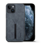 Denior DV Elastic Card PU Custodia per telefono con cover posteriore, For iPhone 14, For iPhone 14 Plus, For iPhone 14 Pro, For iPhone 14 Pro Max, For iPhone 13 mini, For iPhone 13