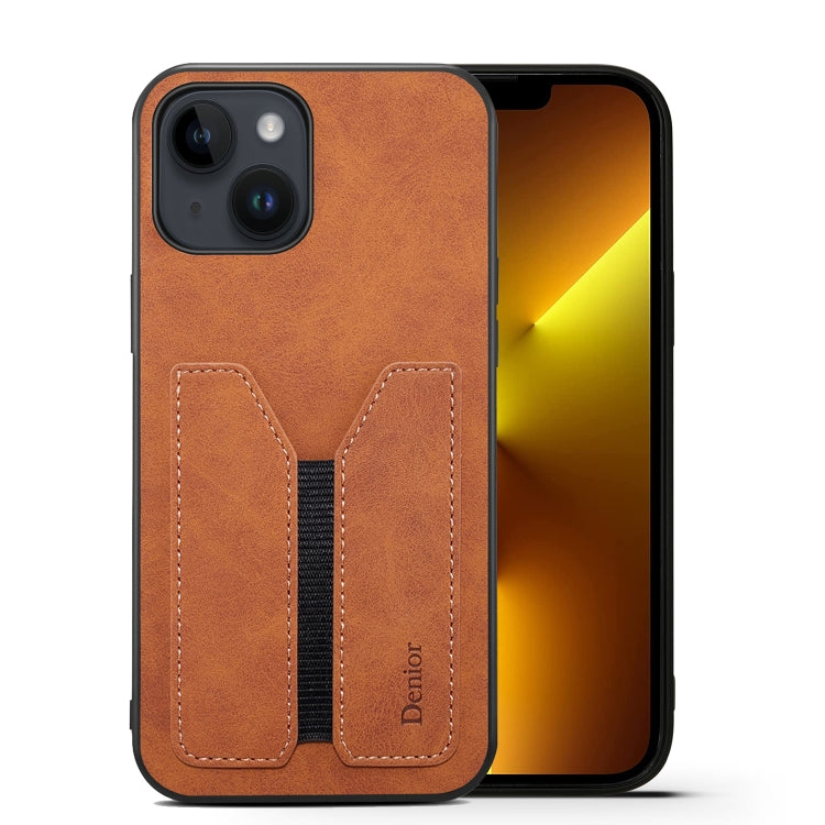 Denior DV Elastic Card PU Custodia per telefono con cover posteriore, For iPhone 14, For iPhone 14 Plus, For iPhone 14 Pro, For iPhone 14 Pro Max, For iPhone 13 mini, For iPhone 13