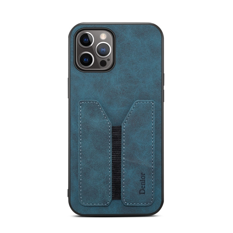 Denior DV Elastic Card PU Custodia per telefono con cover posteriore, For iPhone 13 Pro, For iPhone 13 Pro Max, For iPhone 12 mini, For iPhone 12 / 12 Pro, For iPhone 12 Pro Max, For iPhone 11