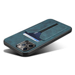 Denior DV Elastic Card PU Custodia per telefono con cover posteriore, For iPhone 13 Pro, For iPhone 13 Pro Max, For iPhone 12 mini, For iPhone 12 / 12 Pro, For iPhone 12 Pro Max, For iPhone 11