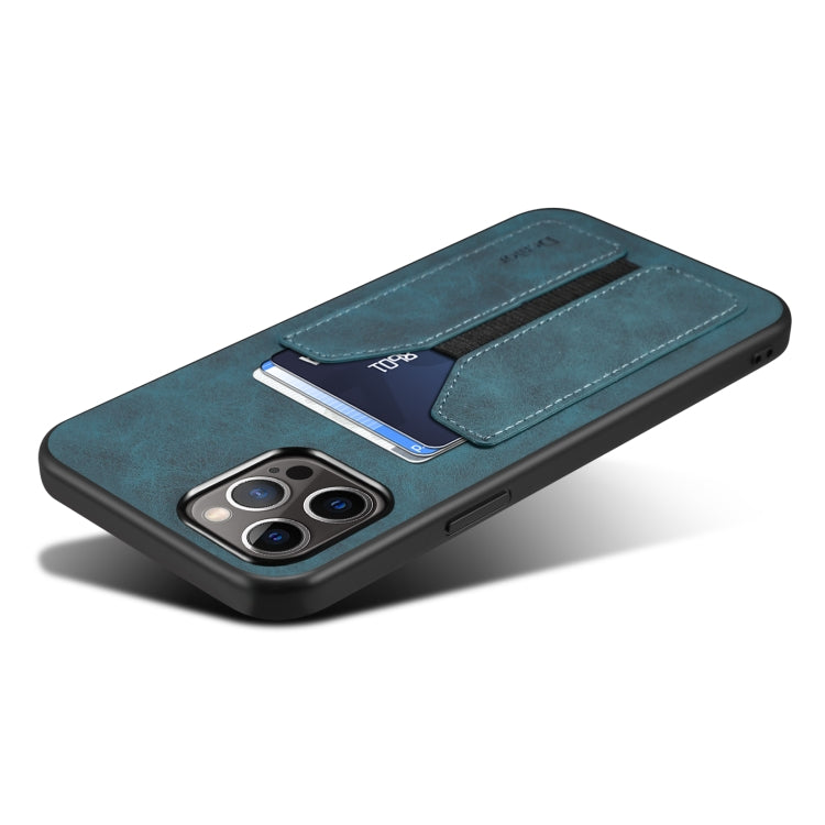 Denior DV Elastic Card PU Custodia per telefono con cover posteriore, For iPhone 13 Pro, For iPhone 13 Pro Max, For iPhone 12 mini, For iPhone 12 / 12 Pro, For iPhone 12 Pro Max, For iPhone 11