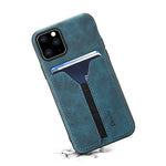 Denior DV Elastic Card PU Custodia per telefono con cover posteriore, For iPhone 11 Pro, For iPhone 11 Pro Max, For iPhone X / XS, For iPhone XR, For iPhone XS Max, For iPhone SE 2022 / SE 2020 / 7 / 8