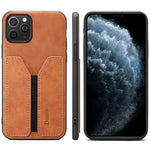 Denior DV Elastic Card PU Custodia per telefono con cover posteriore, For iPhone 11 Pro, For iPhone 11 Pro Max, For iPhone X / XS, For iPhone XR, For iPhone XS Max, For iPhone SE 2022 / SE 2020 / 7 / 8