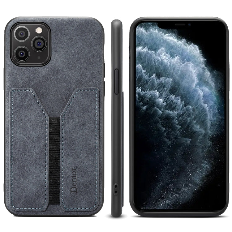 Denior DV Elastic Card PU Custodia per telefono con cover posteriore, For iPhone 11 Pro, For iPhone 11 Pro Max, For iPhone X / XS, For iPhone XR, For iPhone XS Max, For iPhone SE 2022 / SE 2020 / 7 / 8