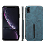 Denior DV Elastic Card PU Custodia per telefono con cover posteriore, For iPhone 11 Pro, For iPhone 11 Pro Max, For iPhone X / XS, For iPhone XR, For iPhone XS Max, For iPhone SE 2022 / SE 2020 / 7 / 8