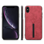 Denior DV Elastic Card PU Custodia per telefono con cover posteriore, For iPhone 11 Pro, For iPhone 11 Pro Max, For iPhone X / XS, For iPhone XR, For iPhone XS Max, For iPhone SE 2022 / SE 2020 / 7 / 8