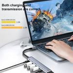 Adattatore multifunzione 6 in 1 USB-C a VGA HDMI USB