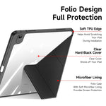 Custodia per tablet in pelle Smart DUX DUCIS serie Magi, For iPad 10th Gen 10.9 2022