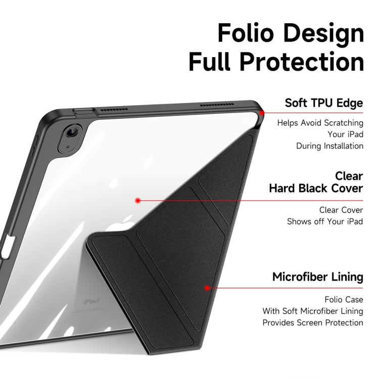 Custodia per tablet in pelle Smart DUX DUCIS serie Magi, For iPad 10th Gen 10.9 2022