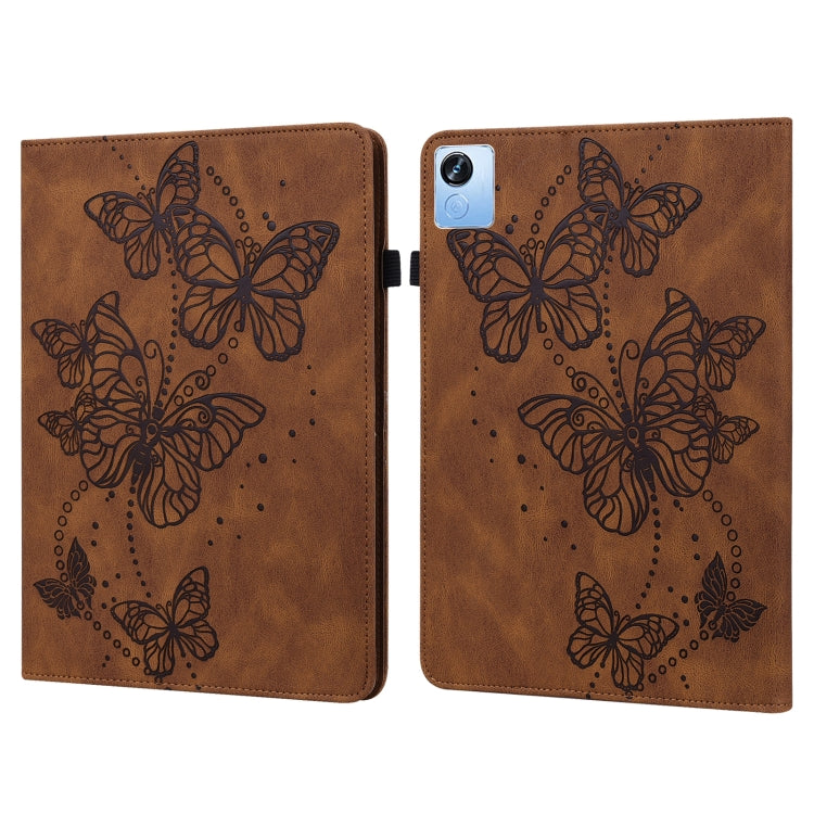 Custodia per tablet in pelle con motivo a farfalla goffrata, For OPPO Pad Air 2022, For Realme Pad X, For Xiaomi Redmi Pad 10.61, For Nokia T20 10.4 2021