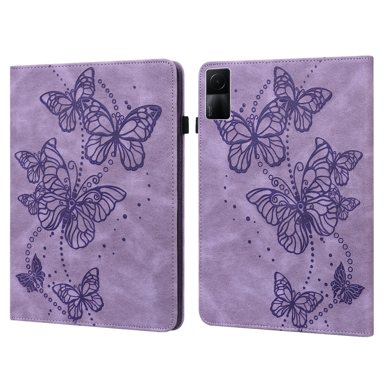 Custodia per tablet in pelle con motivo a farfalla goffrata, For OPPO Pad Air 2022, For Realme Pad X, For Xiaomi Redmi Pad 10.61, For Nokia T20 10.4 2021