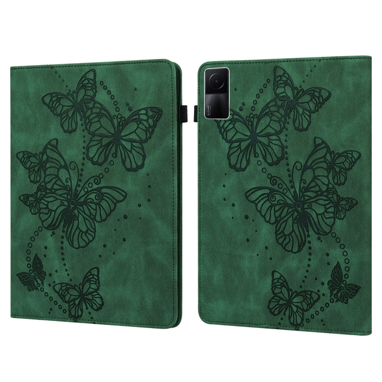 Custodia per tablet in pelle con motivo a farfalla goffrata, For OPPO Pad Air 2022, For Realme Pad X, For Xiaomi Redmi Pad 10.61, For Nokia T20 10.4 2021