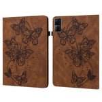 Custodia per tablet in pelle con motivo a farfalla goffrata, For OPPO Pad Air 2022, For Realme Pad X, For Xiaomi Redmi Pad 10.61, For Nokia T20 10.4 2021