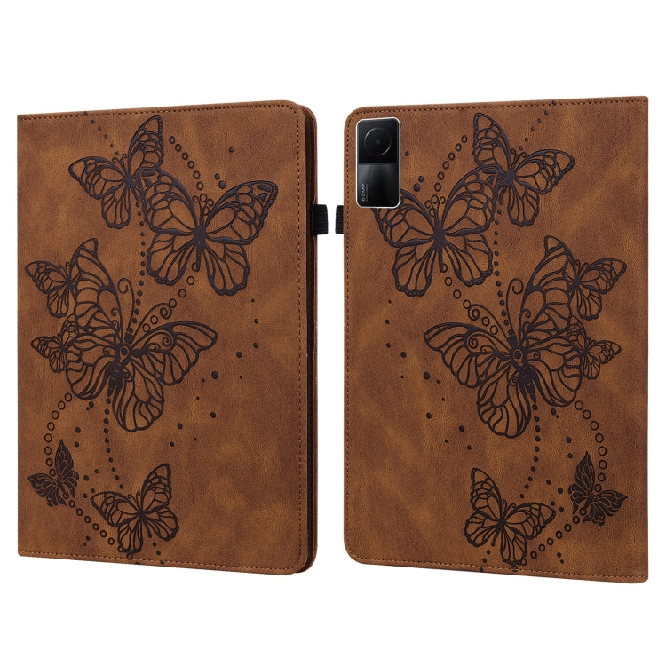 Custodia per tablet in pelle con motivo a farfalla goffrata, For OPPO Pad Air 2022, For Realme Pad X, For Xiaomi Redmi Pad 10.61, For Nokia T20 10.4 2021