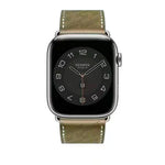 Cinturino in pelle microporosa, For Apple Watch Ultra 49mm / Series 8&7 45mm / SE 2&6&SE&5&4 44mm / 3&2&1 42mm, For Apple Watch Series 8&7 41mm / SE 2&6&SE&5&4 40mm / 3&2&1 38mm