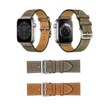 Cinturino in pelle microporosa, For Apple Watch Ultra 49mm / Series 8&7 45mm / SE 2&6&SE&5&4 44mm / 3&2&1 42mm, For Apple Watch Series 8&7 41mm / SE 2&6&SE&5&4 40mm / 3&2&1 38mm