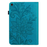 Custodia per tablet in pelle con motivo a fiori in pizzo, For Lenovo Tab M10 3rd Gen, For OPPO Pad Air 2022, For Realme Pad X, For Xiaomi Redmi Pad 10.61